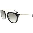 prada 13qs 1ab0a7|Prada 13QS 1AB0A7 Black/Gold Cinema Pilot Sunglasses Lens .